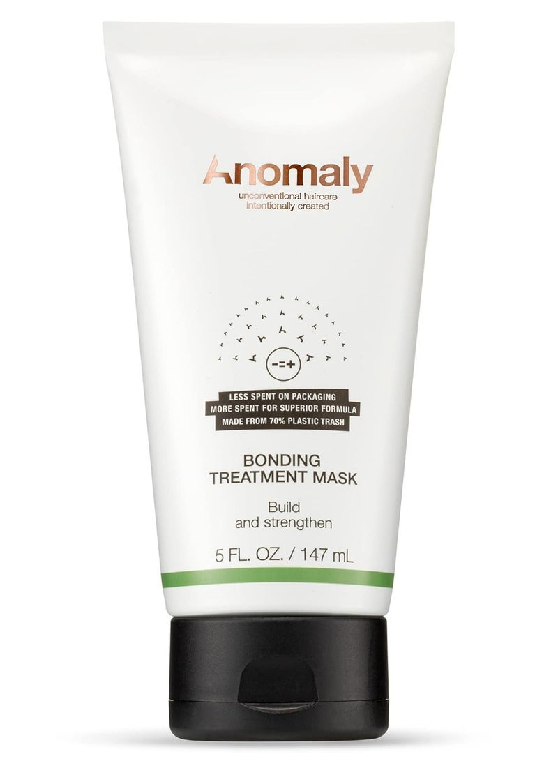 Anomaly Anomaly Bonding Treatment Mask with Keratin for Dry & Damaged Hair | Strengthen & Protect | Sulfate Free & Paraben Free | Eco Friendly & Sustainable Packaging from Ocean Plastic, 5 fl. oz., white  - Image 1