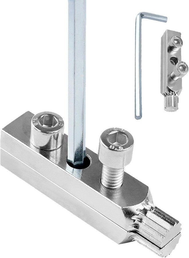 Serplex® Adjustable Broken Valve Extractor for Faucet Angle Valves, Dual Screw Universal Removal Tool for 1/2" & 3/4" Stripped Threads, Easy Out Bolt Extractor Kit Broken Screw Removal Tool - Image 1