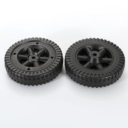 AOMUCH 6 Inch G206-0025-W1 Plastic Wheel Replacement Parts for Charbroil Grill Wheels 463620415 463720114 463377319 Grill Parts BBQ Wheel 80008428 4154569 for Kenmore Thermos Grill (2pcs) - Image 1