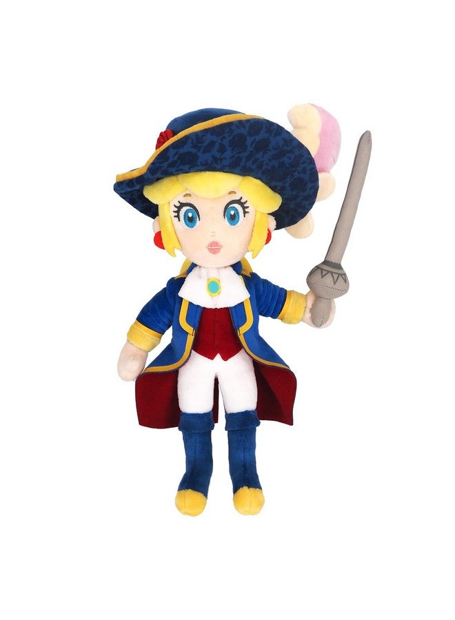Little Buddy 1998 Princess Peach: Showtime! Swordfighter Peach 11" Plush