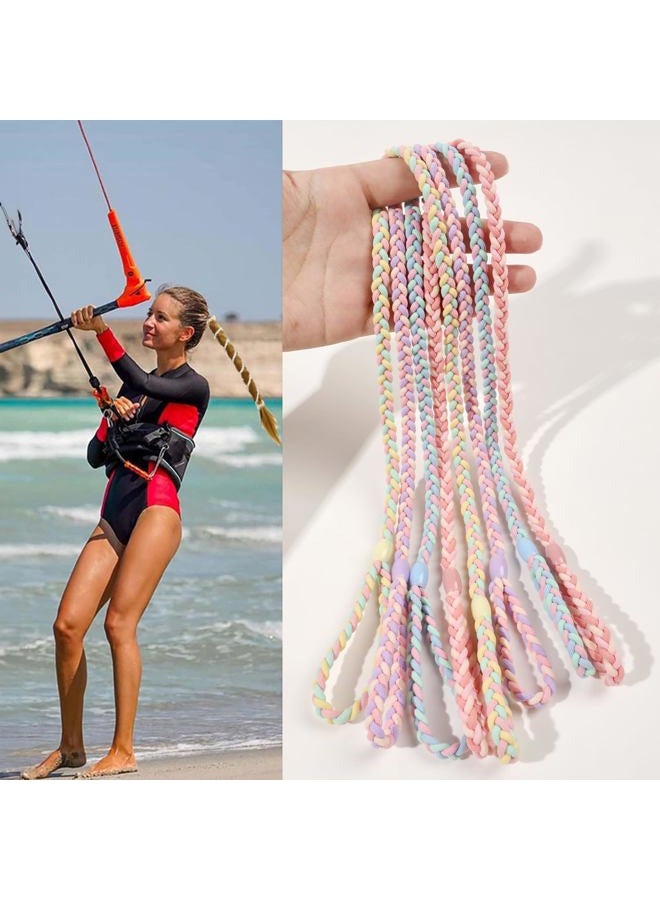 Ivyu Sport Hair Ties for Women Elastic Braided Hair Ties for Gym Pony Tails - Image 4