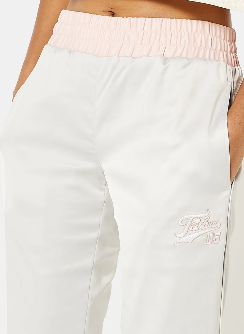 FUBU Varsity Satin Jogger