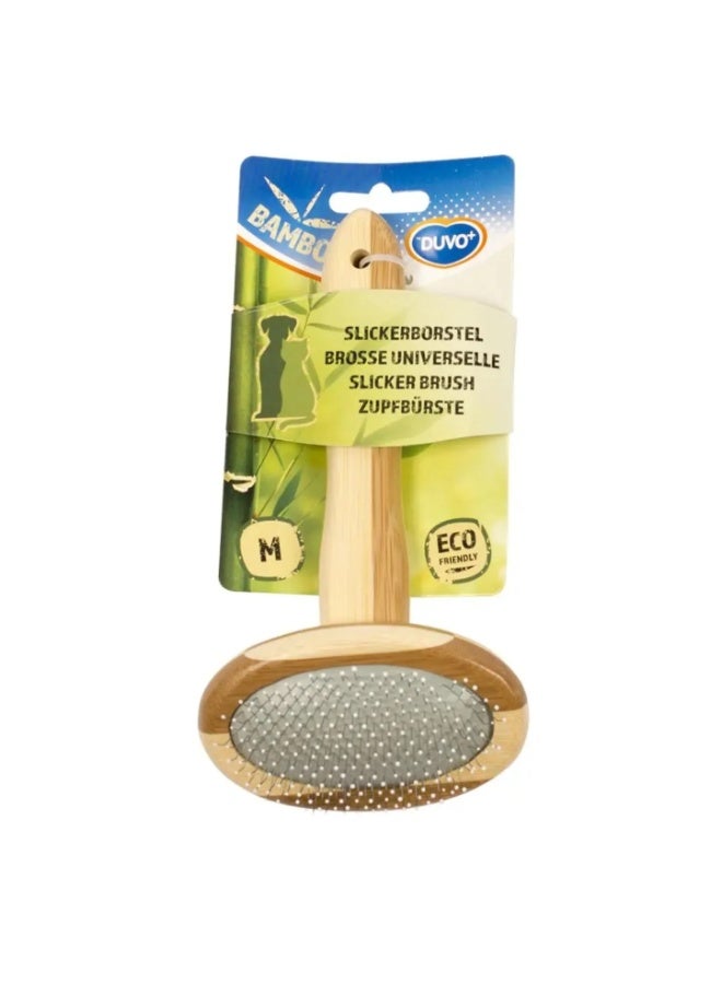 Duvo + Duvo+ Bamboo Slicker Brush For Pets - Image 2