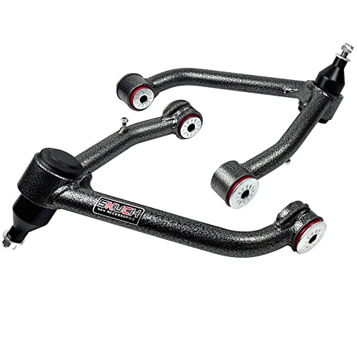 SKUCH 4X4 ACCESSORIES 2-4" Lift Front Upper Control Arm for 2007-2018 Chevy Silverado GMC Sierra 1500, 2007-2014 Chevy Suburban 1500 & 2007-2013 Avalanche, 2007-2014 GMC Tahoe Yukon XL & Cadillac Escalade ESV - Image 1