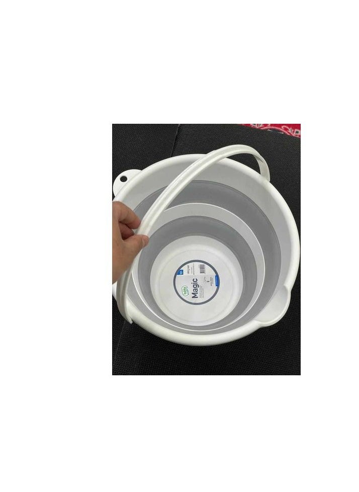 Generic - Multi-colored collapsible silicone bucket  5L - Image 1