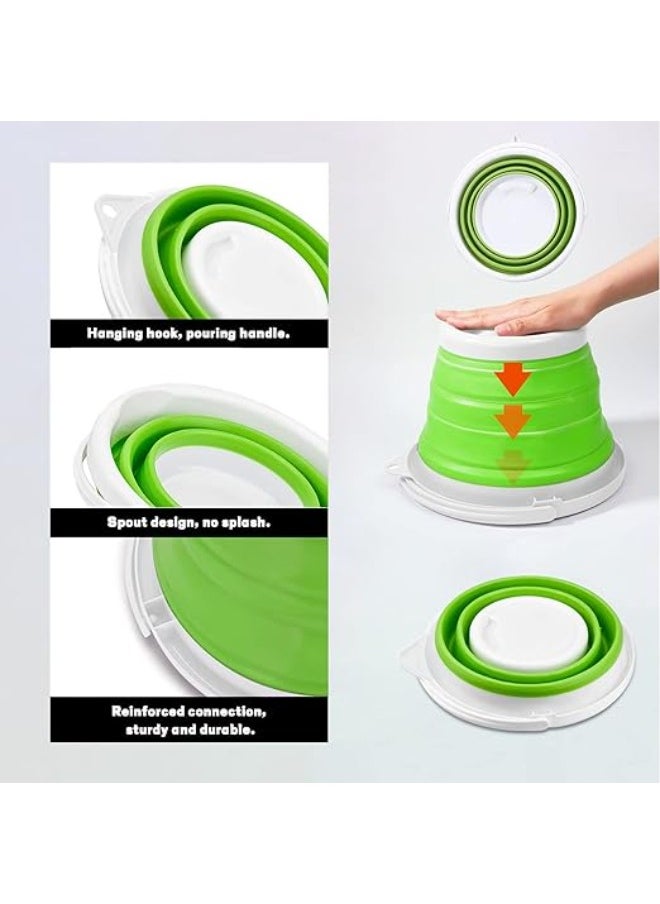 Generic - Multi-colored collapsible silicone bucket  5L - Image 1