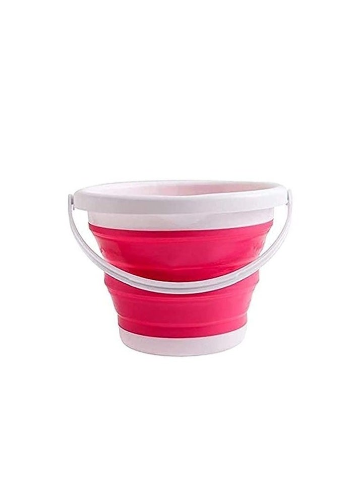 Generic - Multi-colored collapsible silicone bucket  5L - Image 1