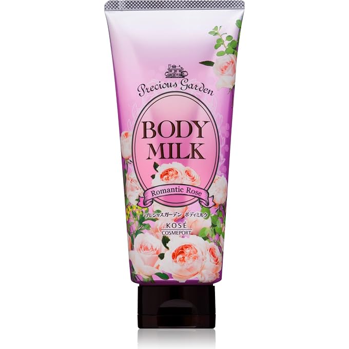 Posee KOSE Precious Garden Body Milk (Romantic Rose) 200g - Image 1