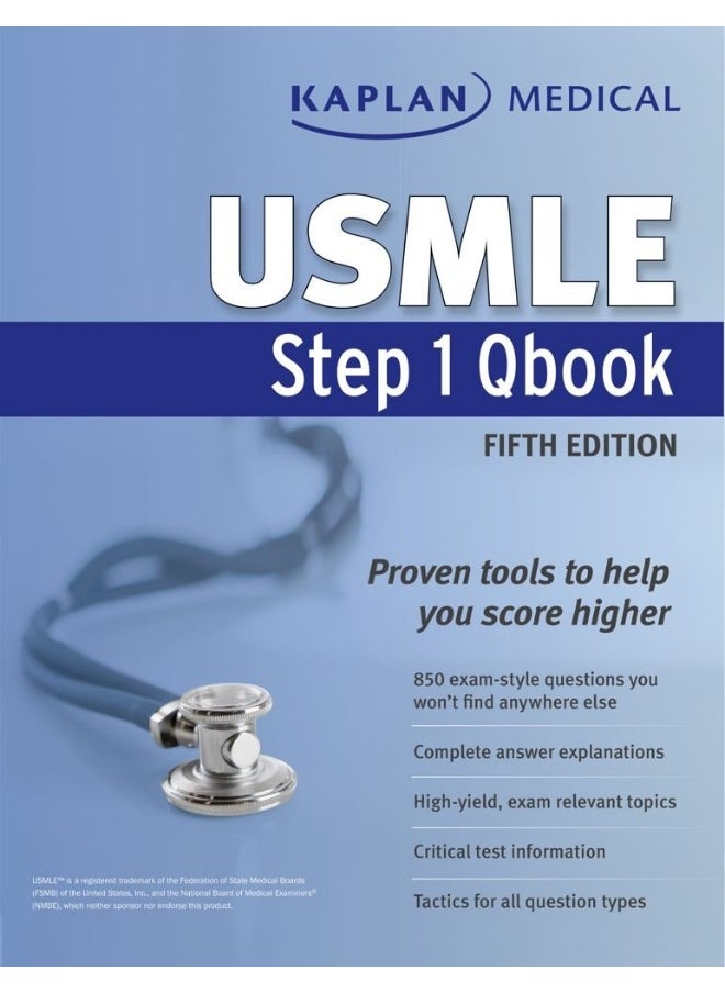 Kaplan Medical USMLE Step 1 Qbook  - Image 1