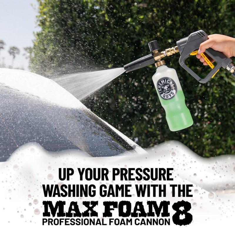 Chemical Guys EQP_310 TORQ Professional Foam Cannon Max Foam 8, (Great for Cars, Trucks, SUVs, Motorcycles, RVs & More) 32 oz Bottle - Image 2