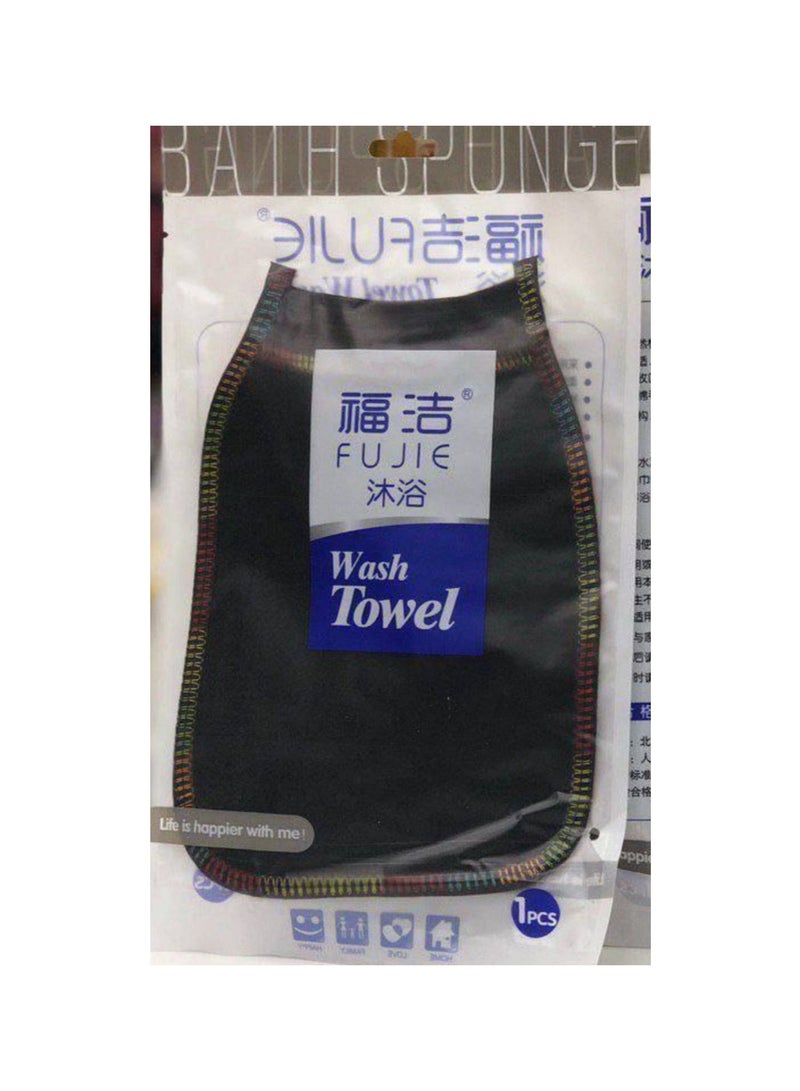 Loofah for the Moroccan bath, black - Image 2