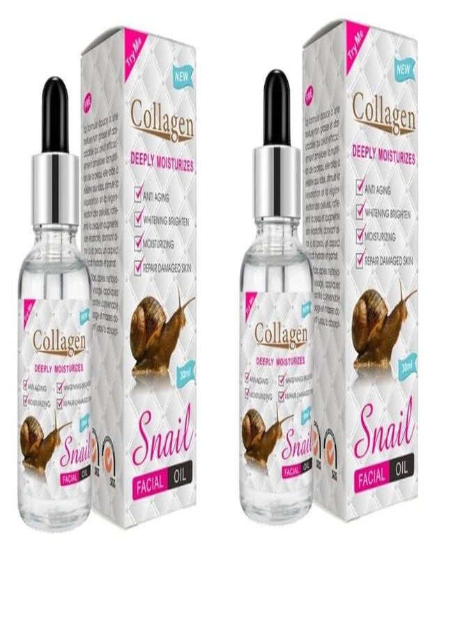 ZeroLuxury® Snail Repair Serum Natural Skincare Elixir for Radiant Complexion Snail Face Serum for Radiant Skin - Hydrating, Anti-Aging Formula For Women -30ml (Pack of 2) - Image 1
