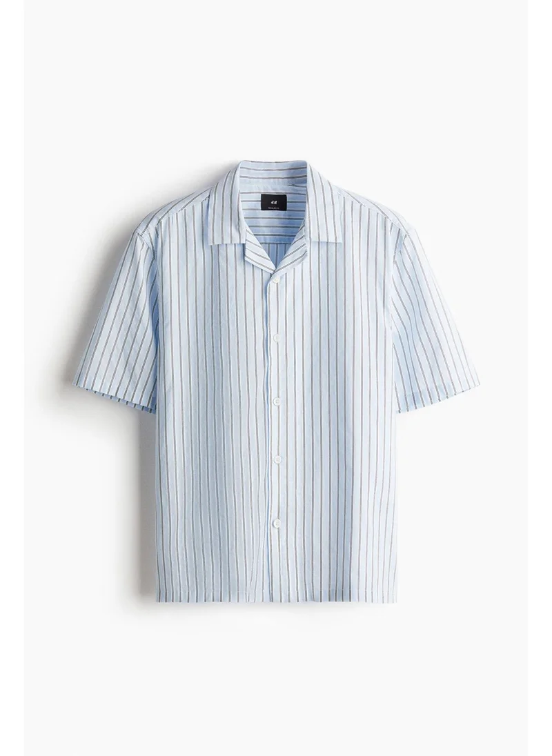 H&M Regular Fit Cotton resort shirt