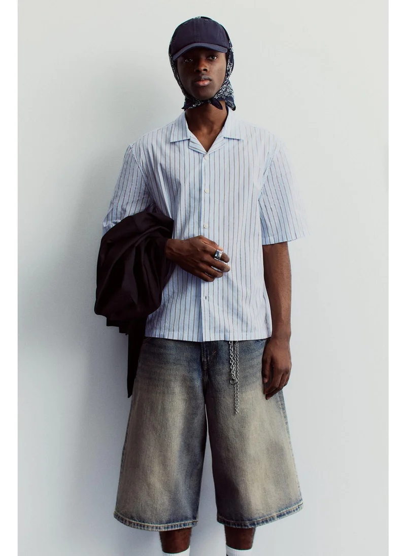 H&M Regular Fit Cotton resort shirt