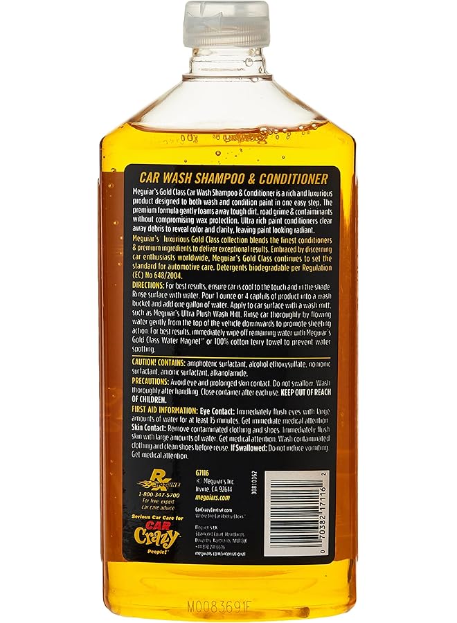 Meguiar's Meguiars Gold Class Wash Shampoo G7116 - Image 2