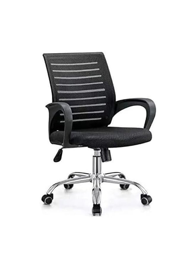MAF furniture Maf Executive Office Chair Mesh Maf-7823 Ergonomic Computer Desk Chair For Office And Gaming With Back And Lumbar Support – Black  - Image 1