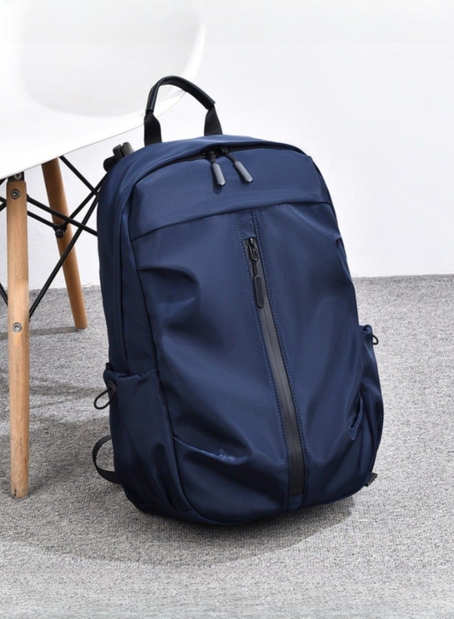 XiuWoo Waterproof Backpack Business Travel Laptop Bag USB Charging Large Capacity School Bag - Blue  - Image 4