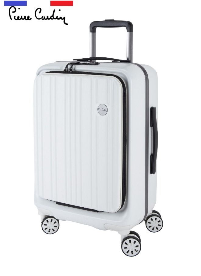 pierre cardin Carry on Luggage 19 Inch Business And Laptop Rolling Bag  - Image 1