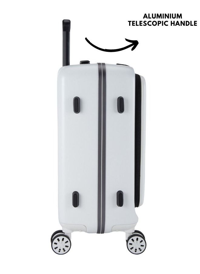pierre cardin Carry on Luggage 19 Inch Business And Laptop Rolling Bag  - Image 3