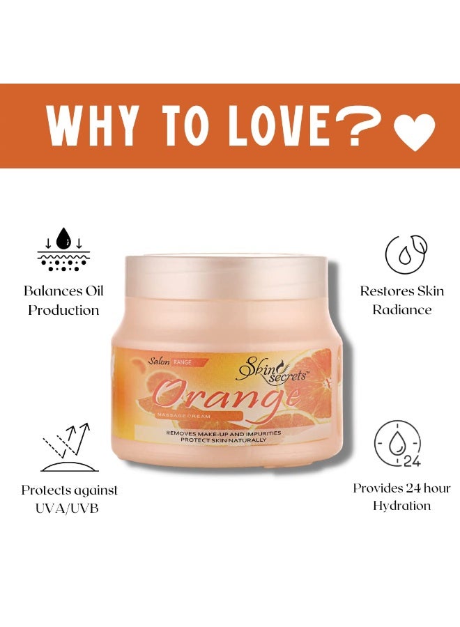 Skin Secrets Orange Massage Cream - 500gm - Image 3