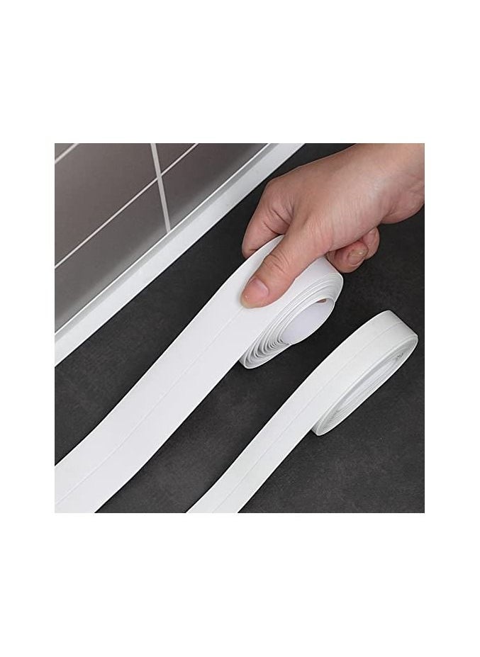 Generic - Bath & Kitchen Caulk Tape Sealant Strip,PVC Self Adhesive Tub and Wall Sealing Tape Caulk Sealer,Caulk Strip,sealant Tape,Shower Tile Sealer Adhesive sealant - Image 1
