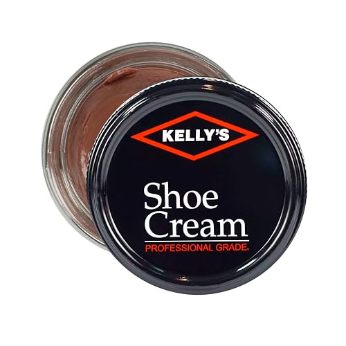KELLYS Kelly's Tan Shoe Polish 1.5 oz - Professional Leather Shoe Cream - Image 2