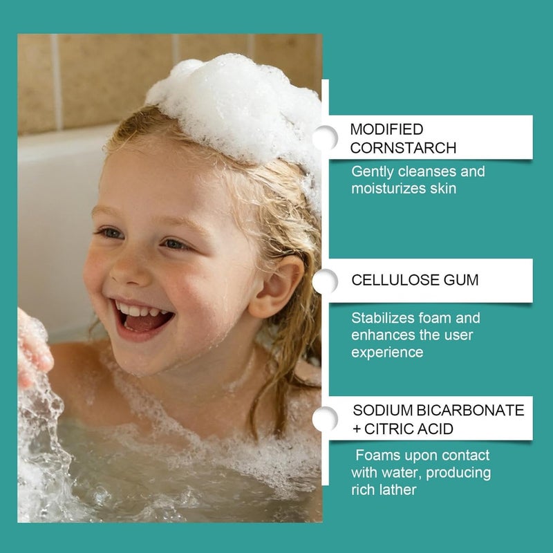 Children's Bath Balls | Moisturizing and Nourishing Spa Supplies | Kit with 12 Children's Foaming Shower Balls, for Youth, Girls and Boys, Home, , Hotel, Bathtub - Image 5