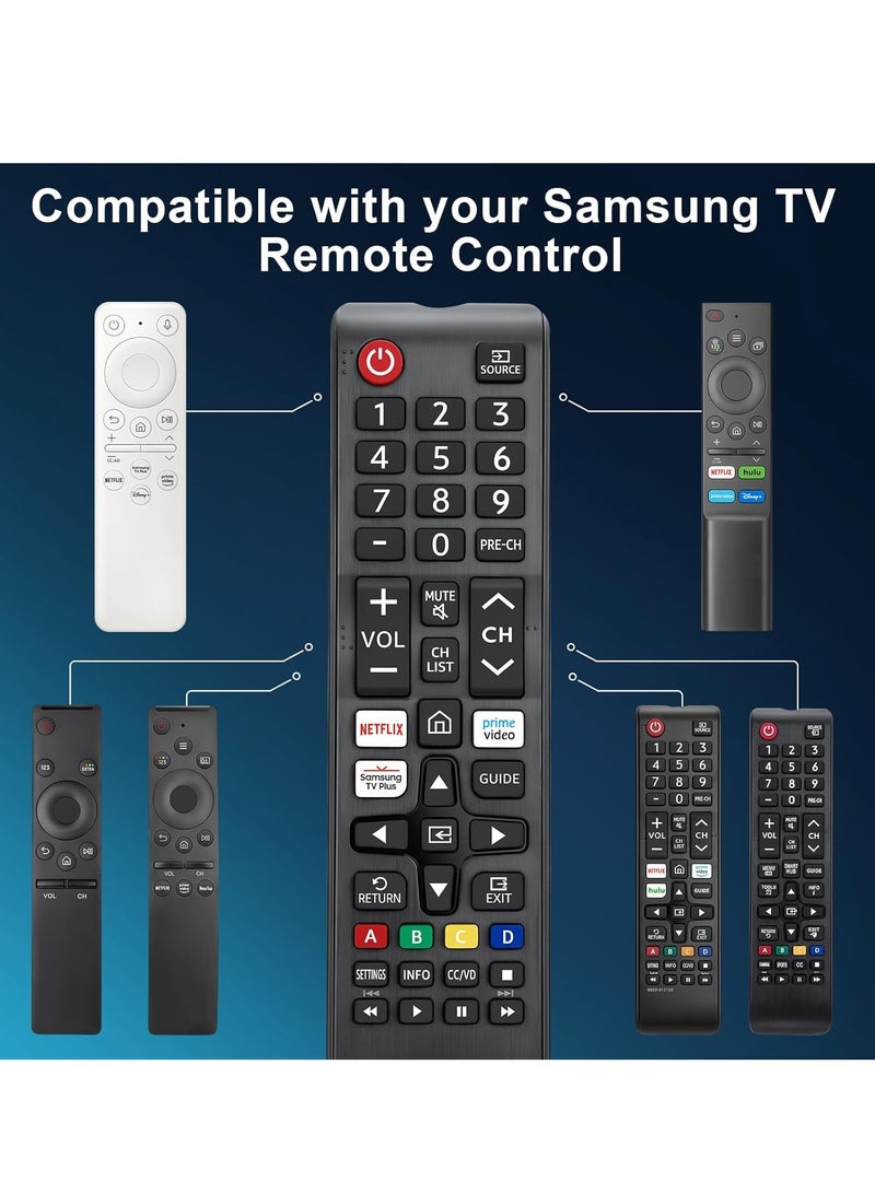 ELTRAZONE Universal Remote Control for Samsung Smart TV – Replacement for All Samsung Smart LCD, LED, Curved, Frame, Solar, HDTV, 3D TVs (Models: BN59-01315J, BN59-01199F) - Image 5