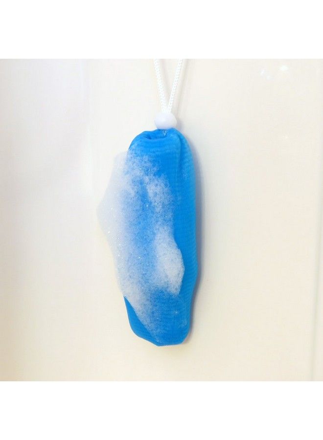 Evelots 5 Pack Exfoliating Soap SaverMesh PouchesBath/ShowerHanging CordSave - Image 5