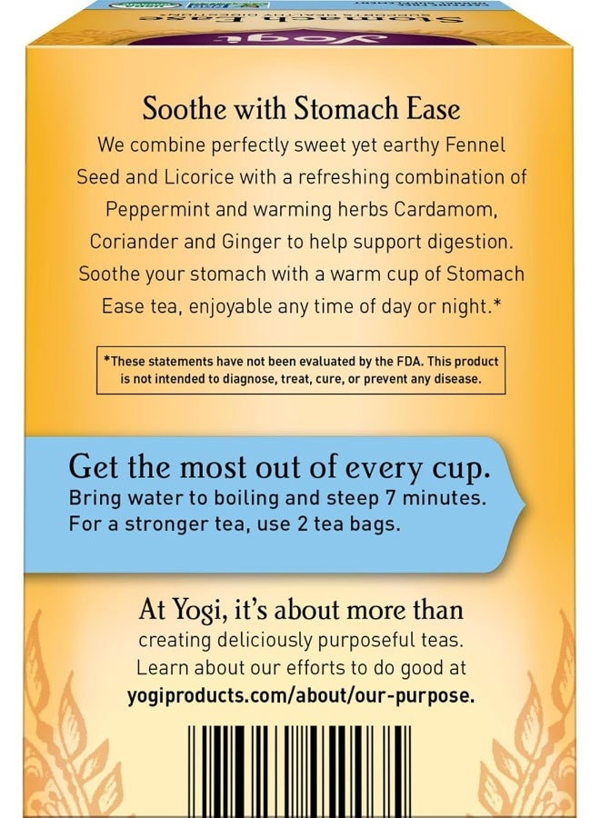 Yogi Stomach Ease Herbal Tea - 6 Pack - Image 3