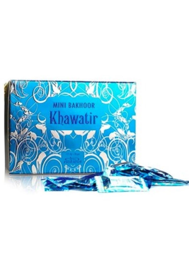 نبيل مبخرة بخور خواطر صغيرة أزرق 108جرام