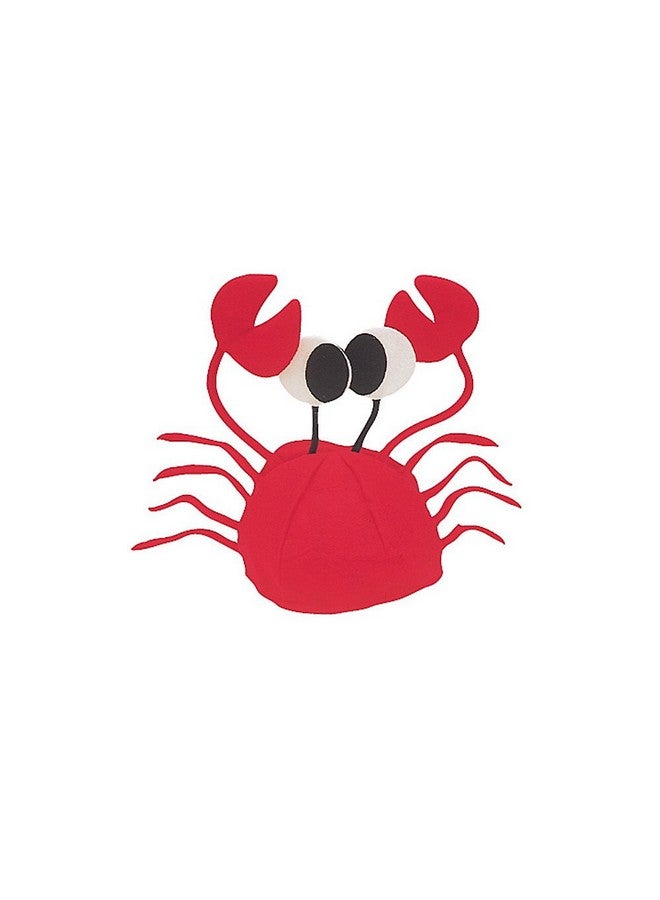 Jacobson Hat Company Men's Felt Crab Hat, Red, Adult - Image 2