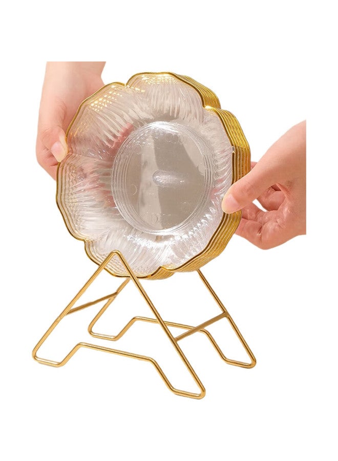 Yijuke (Yijuke) [Set Of 4] Bone Disposal Dish, Fruit Plate, Snack Tray, Small Plate, Household Storage Tray, Nut Dish, Small Dishes - Image 2