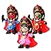 YUE MOTION Sichuan Opera Face Changing Doll 3 PackMask Shifting Puppet Decoration Bian Lian Plastic Decorative Ornament Toys with 4 Unique Faces Fidget Toys for Christmas Stocking Stuffer - Image 4