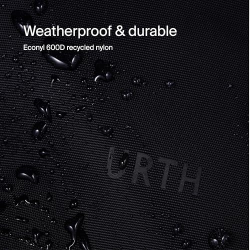 Urth Zeolite Tech Organiser - Water Resistant, Recycled Electronics Travel Case, Cable Organiser Bag for Cords, Charger, Phone, Camera Accessories in Black - Image 4