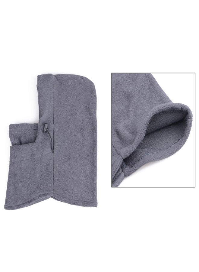 تراي وندر قناع بالاكلافا من الصوف الحراري 6 في 1 من تراي وندر، رمادي اللون، مناسب للشرطة وفرق التدخل السريع والتزلج وركوب الدراجات، مقاوم للرياح - Image 4