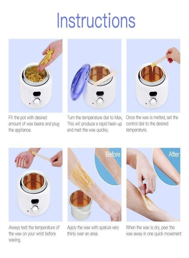 بيج ساڤينج مجموعة إزالة الشعر بالشمع مع سخان الشمع الساخن، توفر الكثير من المال، مجموعة إزالة الشعر بالشمع للنساء - ألوان متعددة (سخان الشمع) - Image 4