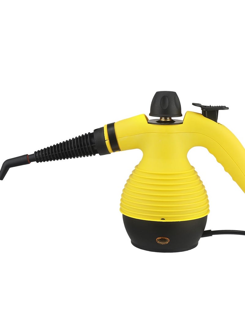 Handheld Steam Cleaner, Steamer for Cleaning, Multipurpose Portable Steam Cleaners for Home Use with Safety Lock and 9 Accessory Kit to Remove Grime, Grease, and More, Save Time and Effort