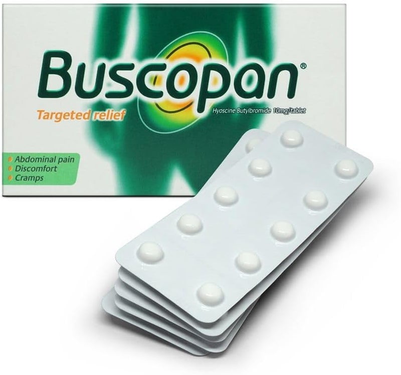 Buscopan 10mg Tablets for Abdominal Pain Relief
