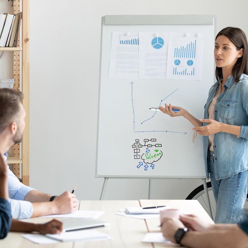 WRITECH Retractable Dry Erase Markers 12Col:Fine Tip Assorted Colors Set Thin Point Whiteboard Marker,Highly-Visible And Low-Odor 12 Assorted Vibrant Inks Are 100%Non-Toxic And Safe For Kids Or Adults - Image 5