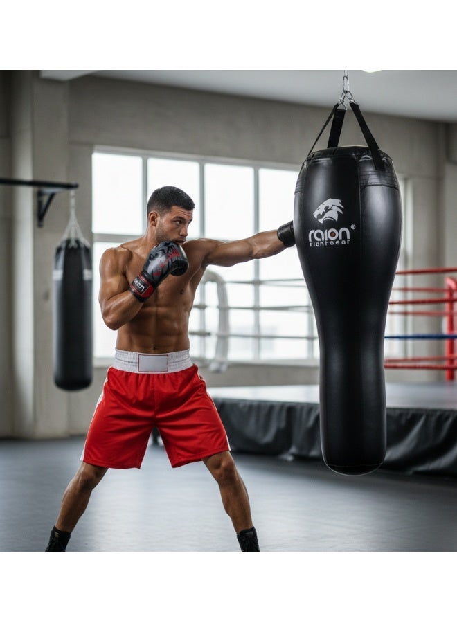 Raion Dominion Angle Pro-Angled Punching Bag – Black (160 × 54 cm) - Image 2