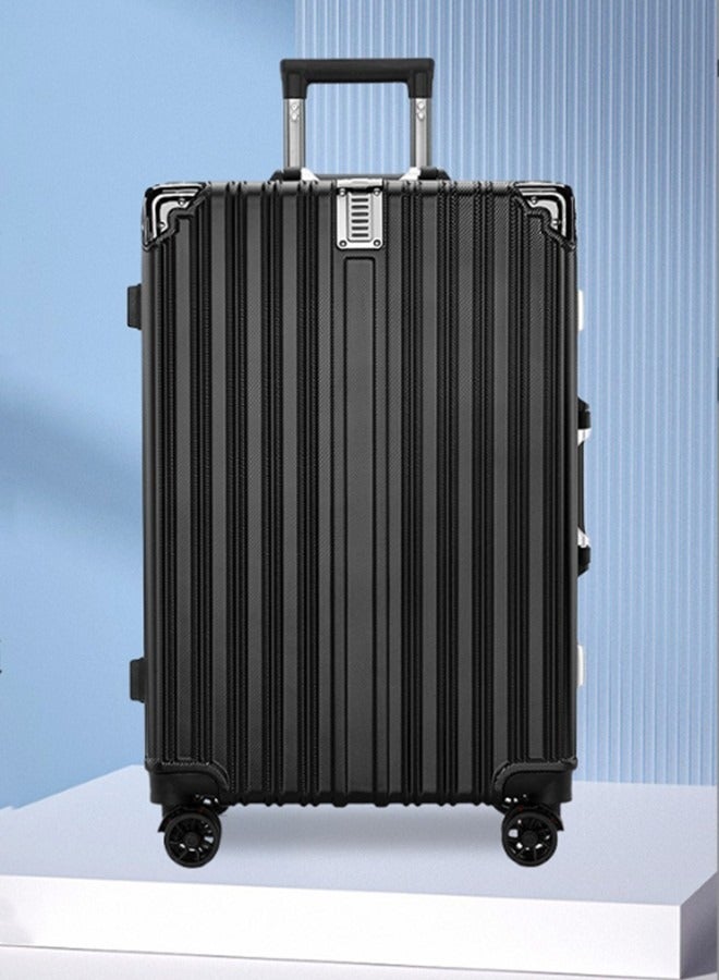 20" Travel Luggage Carry On Luggage with USB Charging Port Front with TAS Lock,Universal Wheel Boarding Suitcase with 360 Spinner Wheels,Aluminum Framed Carry On Suitcase  - Image 1