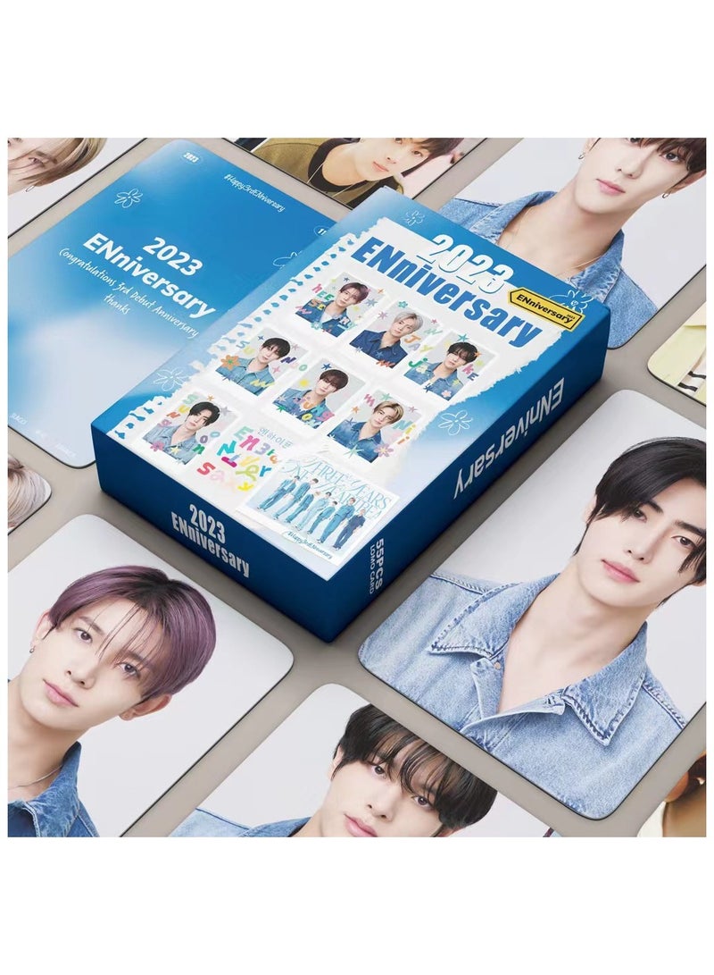 NIBEMINENT 55 قطعة بطاقات لومي كيبوب إنهيبن لهدايا مجموعة المعجبين - Image 2