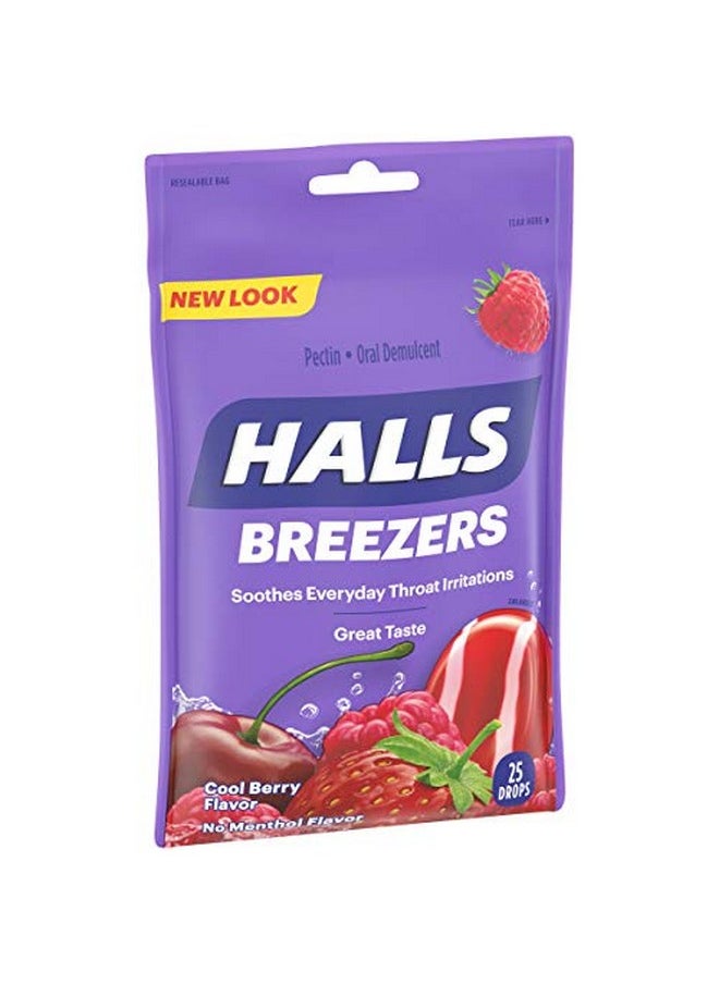 Halls HALLS Breezers Cool Berry Drops, 25 drops  - Image 4