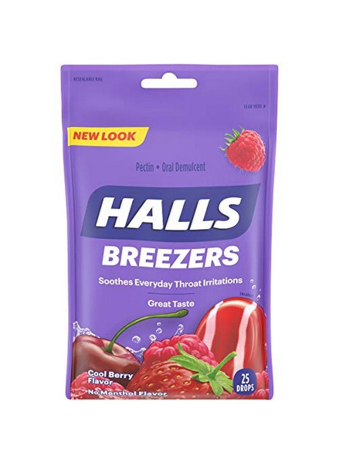 Halls HALLS Breezers Cool Berry Drops, 25 drops  - Image 2