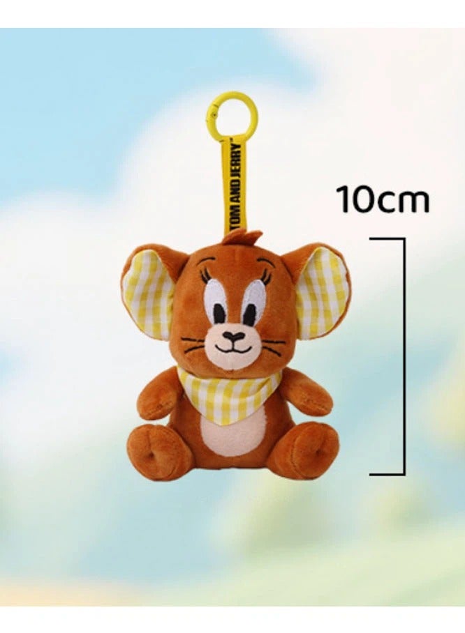 عام توم وجيري أفخم دمية قلادة جيري عنصر الكرتون دمية المفاتيح دمية - Image 2