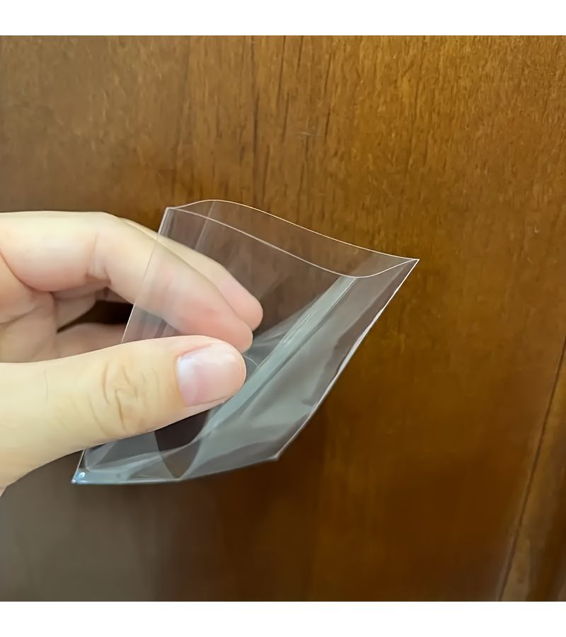 100 قطعة غطاء واقٍ شفاف ناعم للبطاقات مقاس 65 × 90 مم - Image 3