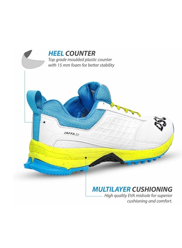 DSC Jaffa 22 Cricket Shoes  | For Boys and Men | Lightweight | Embossed Design | 6 UK, 7 US, 40 EU - Image 3