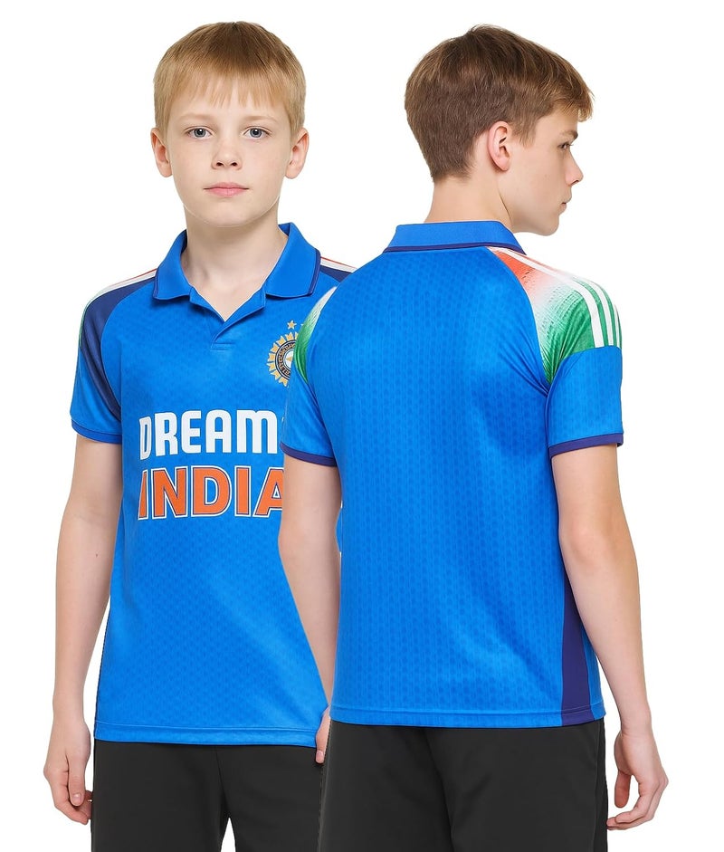 Sportigo قميص فريق كريكيت الهند ODI 2025 للأولاد/البنات - Image 1