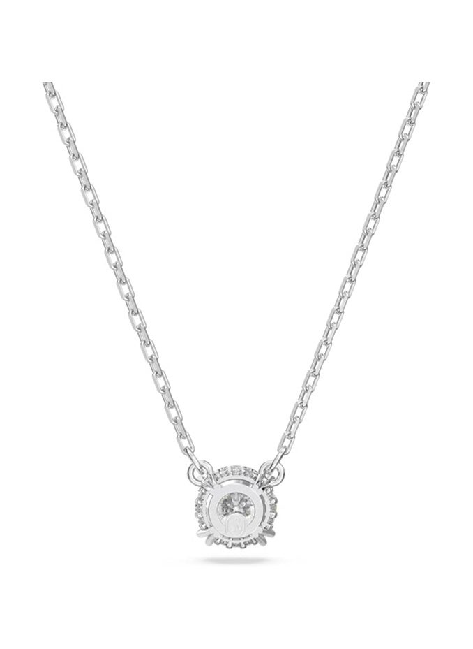 SWAROVSKI - Swarovski Stilla pendant
Round cut, White, Rhodium plated - Image 1